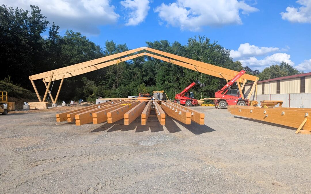 Construction d’un manège et box à chevaux – LARCAN