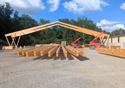 Construction d’un manège et box à chevaux – LARCAN